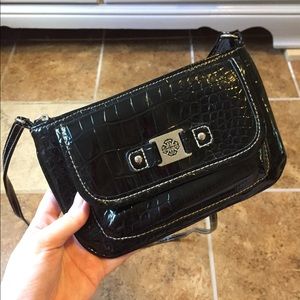 Black crossbody bag